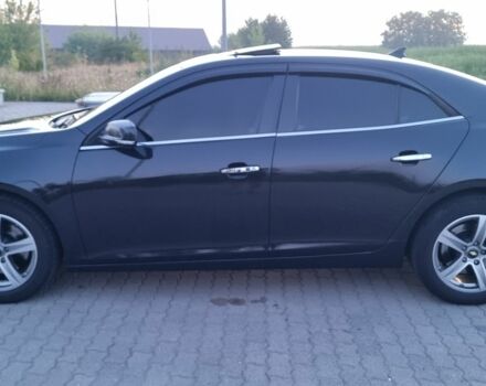 Черный Шевроле Малибу, объемом двигателя 2 л и пробегом 192 тыс. км за 9000 $, фото 1 на Automoto.ua