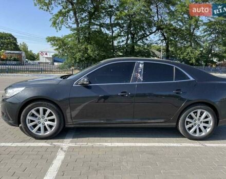 Черный Шевроле Малибу, объемом двигателя 2.5 л и пробегом 164 тыс. км за 8600 $, фото 4 на Automoto.ua