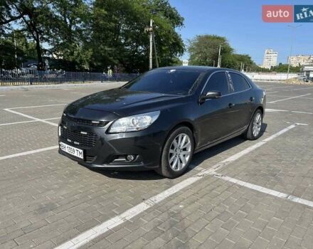 Черный Шевроле Малибу, объемом двигателя 2.5 л и пробегом 164 тыс. км за 8600 $, фото 3 на Automoto.ua