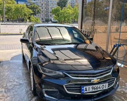 Черный Шевроле Малибу, объемом двигателя 1.49 л и пробегом 180 тыс. км за 9700 $, фото 1 на Automoto.ua