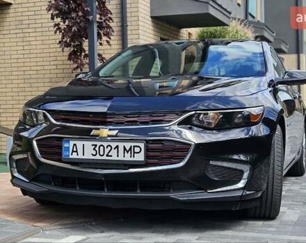 Черный Шевроле Малибу, объемом двигателя 1.49 л и пробегом 113 тыс. км за 9900 $, фото 2 на Automoto.ua