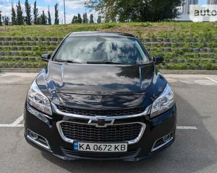 Черный Шевроле Малибу, объемом двигателя 2.5 л и пробегом 180 тыс. км за 8750 $, фото 2 на Automoto.ua