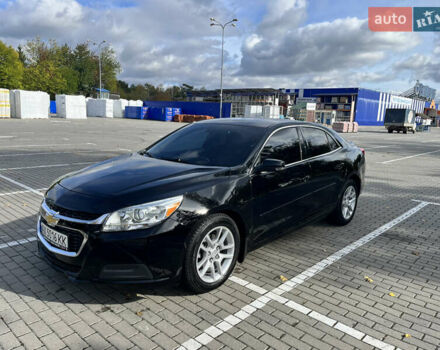 Черный Шевроле Малибу, объемом двигателя 2.5 л и пробегом 150 тыс. км за 9300 $, фото 2 на Automoto.ua