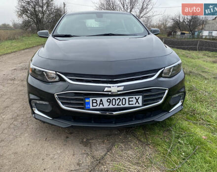 Черный Шевроле Малибу, объемом двигателя 1.5 л и пробегом 156 тыс. км за 9500 $, фото 1 на Automoto.ua