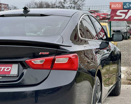 Черный Шевроле Малибу, объемом двигателя 1.49 л и пробегом 48 тыс. км за 15400 $, фото 85 на Automoto.ua