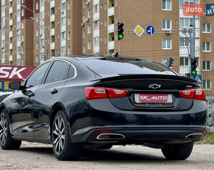 Черный Шевроле Малибу, объемом двигателя 1.49 л и пробегом 48 тыс. км за 15400 $, фото 89 на Automoto.ua