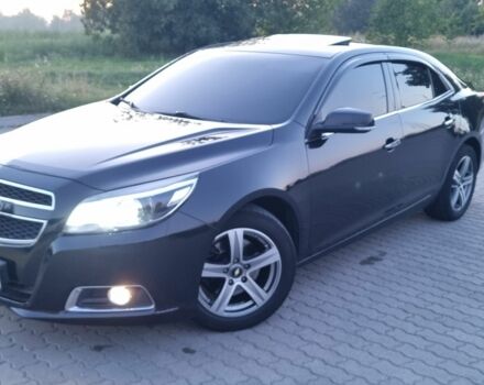 Черный Шевроле Малибу, объемом двигателя 2 л и пробегом 192 тыс. км за 9000 $, фото 1 на Automoto.ua