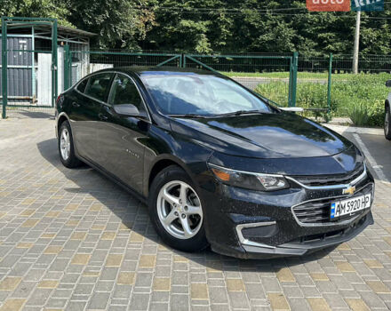 Черный Шевроле Малибу, объемом двигателя 1.5 л и пробегом 185 тыс. км за 7750 $, фото 1 на Automoto.ua