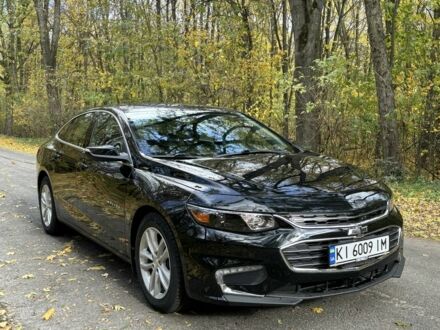 Черный Шевроле Малибу, объемом двигателя 1.5 л и пробегом 37 тыс. км за 13200 $, фото 1 на Automoto.ua