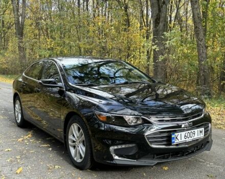 Черный Шевроле Малибу, объемом двигателя 1.5 л и пробегом 37 тыс. км за 13200 $, фото 1 на Automoto.ua