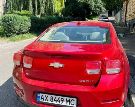 Червоний Шевроле Малібу, об'ємом двигуна 2.46 л та пробігом 122 тис. км за 7400 $, фото 10 на Automoto.ua