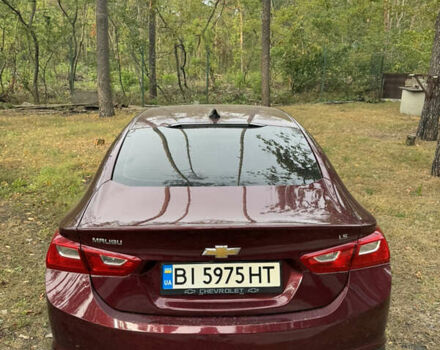 Красный Шевроле Малибу, объемом двигателя 1.49 л и пробегом 157 тыс. км за 10250 $, фото 5 на Automoto.ua