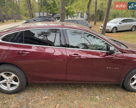 Красный Шевроле Малибу, объемом двигателя 1.49 л и пробегом 157 тыс. км за 10250 $, фото 6 на Automoto.ua