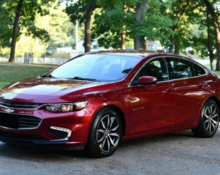 Красный Шевроле Малибу, объемом двигателя 1.5 л и пробегом 63 тыс. км за 5400 $, фото 1 на Automoto.ua