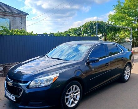 Серый Шевроле Малибу, объемом двигателя 2.5 л и пробегом 185 тыс. км за 8800 $, фото 1 на Automoto.ua