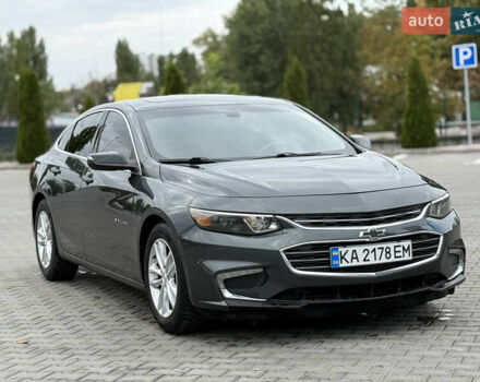 Серый Шевроле Малибу, объемом двигателя 1.49 л и пробегом 170 тыс. км за 11500 $, фото 1 на Automoto.ua