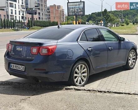 Синий Шевроле Малибу, объемом двигателя 2.5 л и пробегом 216 тыс. км за 5300 $, фото 4 на Automoto.ua