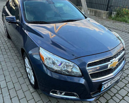 Синий Шевроле Малибу, объемом двигателя 2.46 л и пробегом 218 тыс. км за 7400 $, фото 2 на Automoto.ua