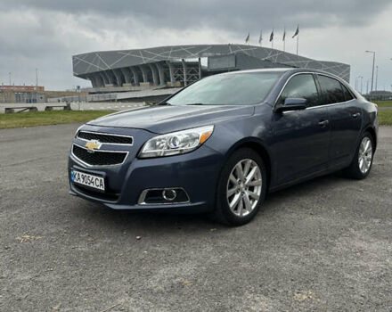 Синий Шевроле Малибу, объемом двигателя 2.46 л и пробегом 218 тыс. км за 6500 $, фото 1 на Automoto.ua