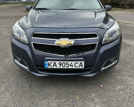 Синий Шевроле Малибу, объемом двигателя 2.46 л и пробегом 218 тыс. км за 6500 $, фото 2 на Automoto.ua
