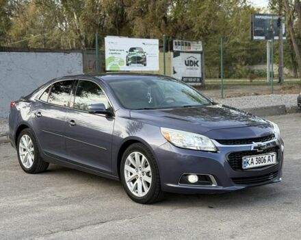 Синий Шевроле Малибу, объемом двигателя 2.5 л и пробегом 132 тыс. км за 10500 $, фото 2 на Automoto.ua