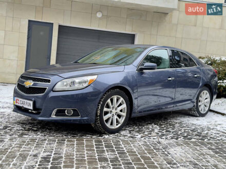Синий Шевроле Малибу, объемом двигателя 2.46 л и пробегом 218 тыс. км за 6999 $, фото 1 на Automoto.ua