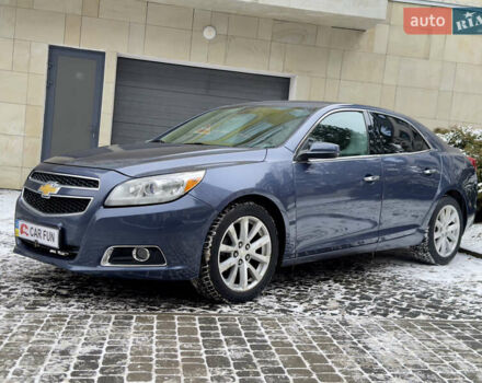 Синий Шевроле Малибу, объемом двигателя 2.46 л и пробегом 218 тыс. км за 6999 $, фото 1 на Automoto.ua