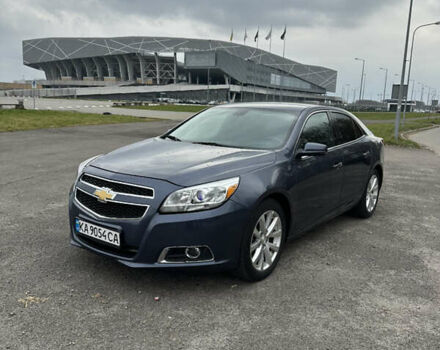 Синий Шевроле Малибу, объемом двигателя 2.46 л и пробегом 218 тыс. км за 6500 $, фото 1 на Automoto.ua
