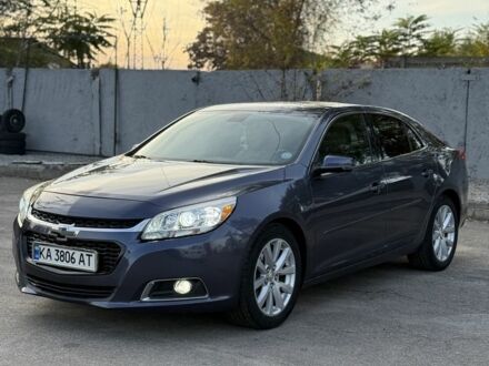 Синий Шевроле Малибу, объемом двигателя 2.5 л и пробегом 132 тыс. км за 10500 $, фото 1 на Automoto.ua