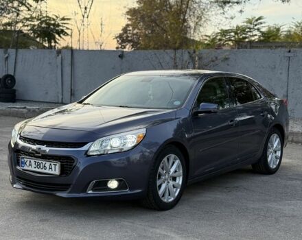 Синий Шевроле Малибу, объемом двигателя 2.5 л и пробегом 132 тыс. км за 10500 $, фото 1 на Automoto.ua