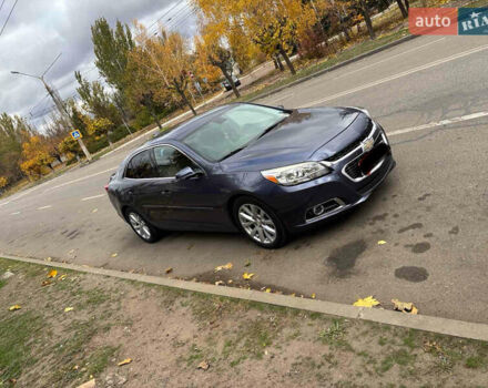 Синий Шевроле Малибу, объемом двигателя 2.5 л и пробегом 128 тыс. км за 10500 $, фото 1 на Automoto.ua