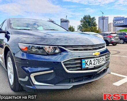 Синий Шевроле Малибу, объемом двигателя 1.5 л и пробегом 62 тыс. км за 10500 $, фото 1 на Automoto.ua