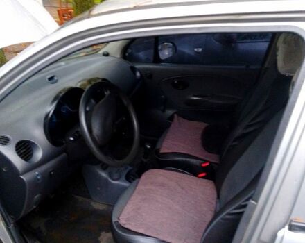 Серый Шевроле Матиз, объемом двигателя 0.8 л и пробегом 128 тыс. км за 1800 $, фото 1 на Automoto.ua