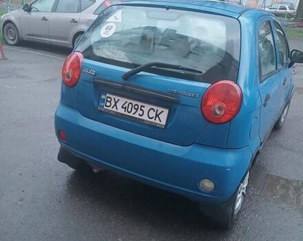 Синий Шевроле Матиз, объемом двигателя 0.8 л и пробегом 2 тыс. км за 2500 $, фото 3 на Automoto.ua