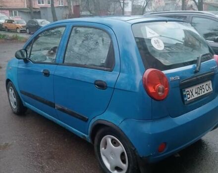 Синий Шевроле Матиз, объемом двигателя 0.8 л и пробегом 2 тыс. км за 2500 $, фото 4 на Automoto.ua