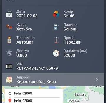 Синий Шевроле Матиз, объемом двигателя 0.8 л и пробегом 89 тыс. км за 5000 $, фото 26 на Automoto.ua