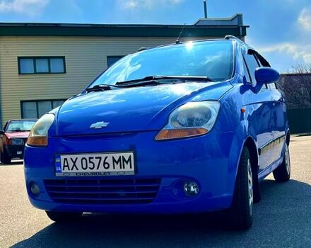 Синий Шевроле Матиз, объемом двигателя 1 л и пробегом 155 тыс. км за 3300 $, фото 1 на Automoto.ua