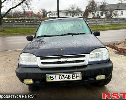 Синий Шевроле Нива, объемом двигателя 1.7 л и пробегом 170 тыс. км за 2450 $, фото 1 на Automoto.ua