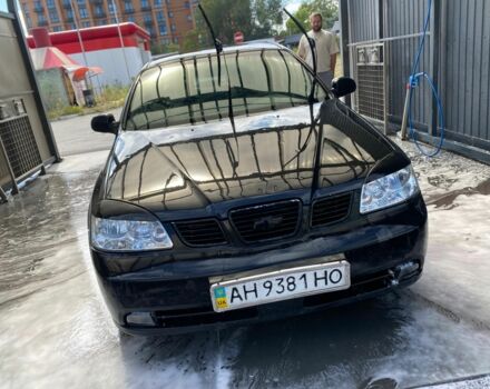 Черный Шевроле Нубира, объемом двигателя 1.8 л и пробегом 136 тыс. км за 2300 $, фото 2 на Automoto.ua