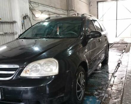 Черный Шевроле Нубира, объемом двигателя 1.6 л и пробегом 300 тыс. км за 4200 $, фото 1 на Automoto.ua