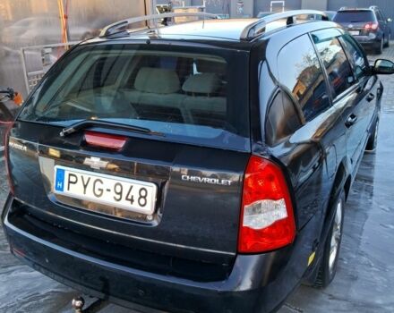 Черный Шевроле Нубира, объемом двигателя 1.6 л и пробегом 260 тыс. км за 2150 $, фото 4 на Automoto.ua