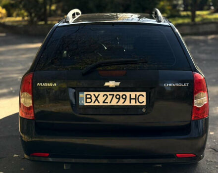 Черный Шевроле Нубира, объемом двигателя 1.6 л и пробегом 228 тыс. км за 4999 $, фото 2 на Automoto.ua