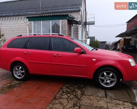 Красный Шевроле Нубира, объемом двигателя 1.6 л и пробегом 235 тыс. км за 3900 $, фото 4 на Automoto.ua