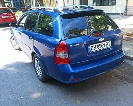 Синий Шевроле Нубира, объемом двигателя 1.8 л и пробегом 210 тыс. км за 4000 $, фото 2 на Automoto.ua