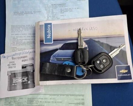 Синий Шевроле Нубира, объемом двигателя 1.6 л и пробегом 199 тыс. км за 5000 $, фото 16 на Automoto.ua