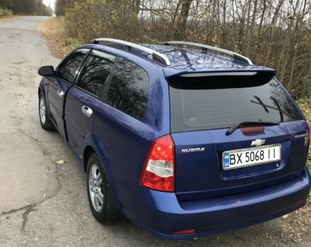 Синий Шевроле Нубира, объемом двигателя 1.8 л и пробегом 200 тыс. км за 3400 $, фото 2 на Automoto.ua