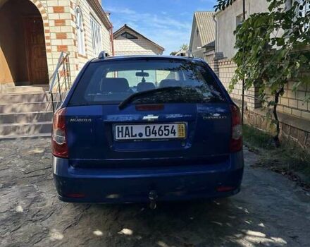 Синий Шевроле Нубира, объемом двигателя 1.6 л и пробегом 144 тыс. км за 5550 $, фото 1 на Automoto.ua