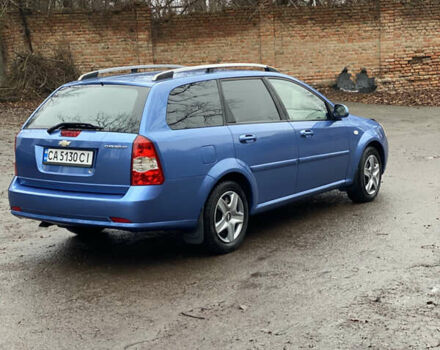 Синий Шевроле Нубира, объемом двигателя 1.99 л и пробегом 340 тыс. км за 4500 $, фото 4 на Automoto.ua