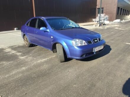 Синий Шевроле Нубира, объемом двигателя 1.6 л и пробегом 208 тыс. км за 3900 $, фото 1 на Automoto.ua