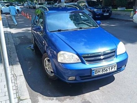 Синий Шевроле Нубира, объемом двигателя 1.8 л и пробегом 210 тыс. км за 4000 $, фото 1 на Automoto.ua